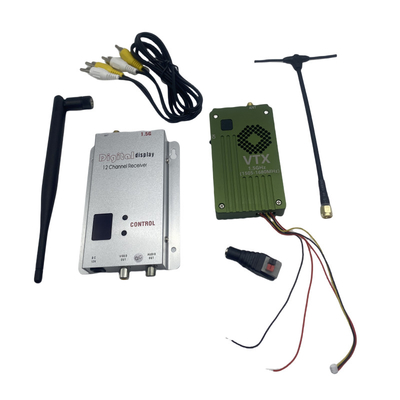 1.5 GHz 8W FPV VTX VRX Drones de carreras 1505M-1680M Transmisor y receptor de video inalámbrico