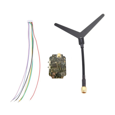 1.2Ghz 2W Transmisor de vídeo inalámbrico 1.2G Drone VTX FPV Soporte de enlace de vídeo Protocolo IRC