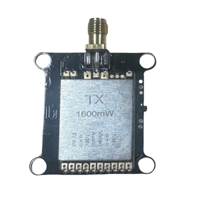 1.2Ghz FPV Drone Transmisor de enlace de vídeo inalámbrico 1.2G 1.6W RF Power VTX 8 canales