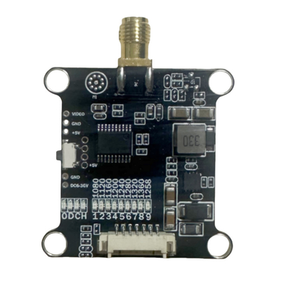 1.2Ghz FPV Drone Transmisor de enlace de vídeo inalámbrico 1.2G 1.6W RF Power VTX 8 canales