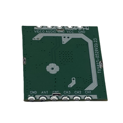 Transmisor de video UAV de 5.8 GHz 5823S TX Alimentación DC 5V 4900MHz- 6060MHz VTX