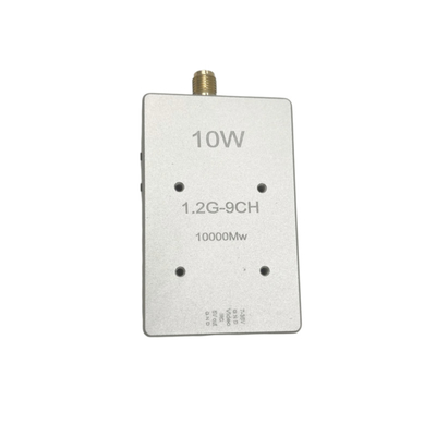 Transmisor de video FPV VTX inalámbrico de largo alcance de 40 km 1.2 GHz 10W para UAV, enlace de video VTX 9CH