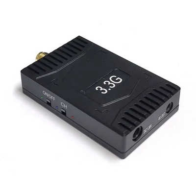 3.3G 6W Drone FPV VTX VRX Transmisor y Receptor de Video Inalámbrico de 3.3Ghz, Audio y Video