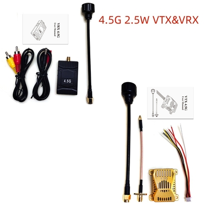 2.5W Potencia de transmisión 4.5G Transmisor y receptor de video analógico para 1 salida de audio y video FM Vp-p