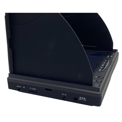 Monitor FPV de 5.8G con DVR de 40 canales, pantalla LCD de 4.3 pulgadas 16:9, NTSC/PAL, búsqueda automática, grabación de video para multicóptero RC FPV