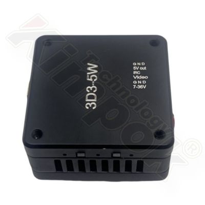 3.3Ghz 5W FPV Wireless Video Transmitter 16CH with IRC Tramp 3.3G VTX UAV Parts for Drone Long Range