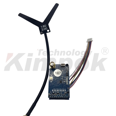 Receptor de vídeo FPV 1.7G VRX Soporte de gafas FPV para el módulo de receptor analógico FPV VTX