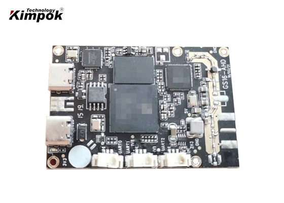 OEM del módulo de AHD COFDM para el puerto inalámbrico de los datos del transmisor 250MHz-1400MHz RS232 del RF