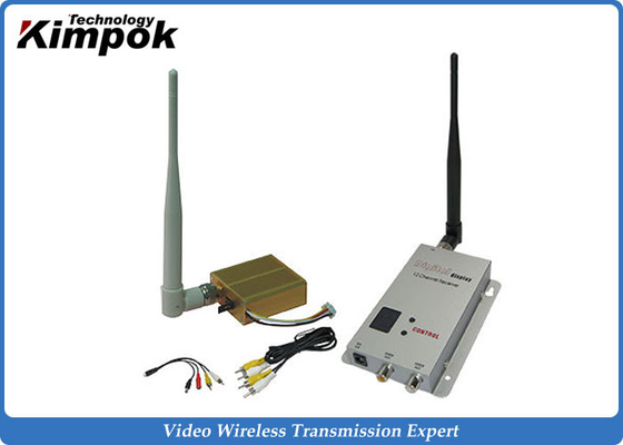 El transmisor video análogo 8CHs 700mW 1.2Ghz el 1400m de Kimpok transmite distancia