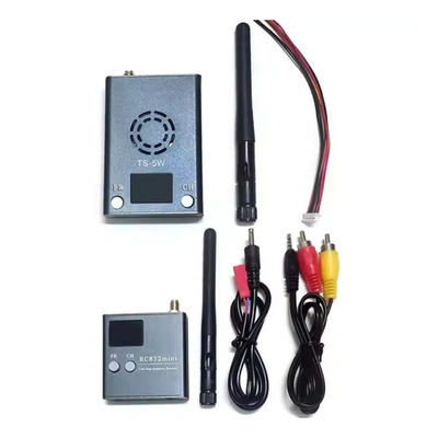 5.8Ghz 5W Drone Transmitter y receptor de vídeo 5.8G VTX VRX Ultra RC FPV Transmisión de vídeo