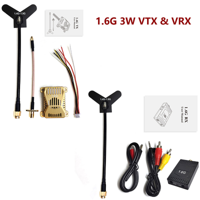 Transmisor de video analógico de 3W para frecuencia de 1450MHz-1825MHz 1.6G VTX 16CH