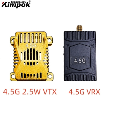 2.5W Potencia de transmisión 4.5G Transmisor y receptor de video analógico para 1 salida de audio y video FM Vp-p