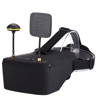 5.8G 40CH FPV gafas de 5 pulgadas de plástico DVR gafas de vídeo accesorios profesionales de drones